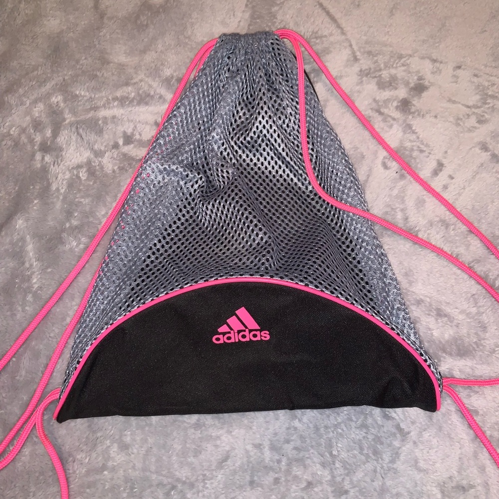 Adidas Bundle Drawstring Sling & Duffel Gym Bag - image 4